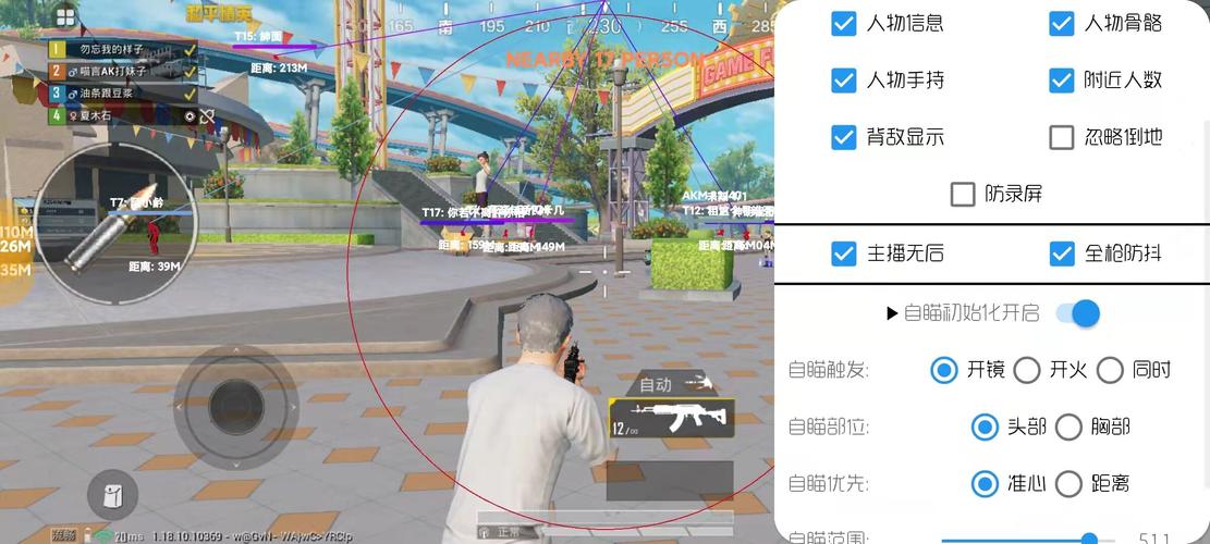 和平精英「青蛙直装」辅助，支持地铁